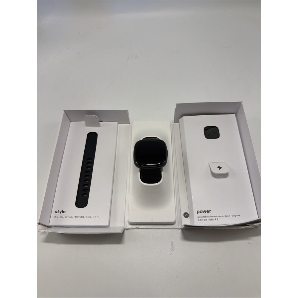 Fitbit Versa 4 Advanced Health and Fitness Smartwatch Open Box